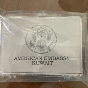 American Embassy Kuwait Playing cards new in Package